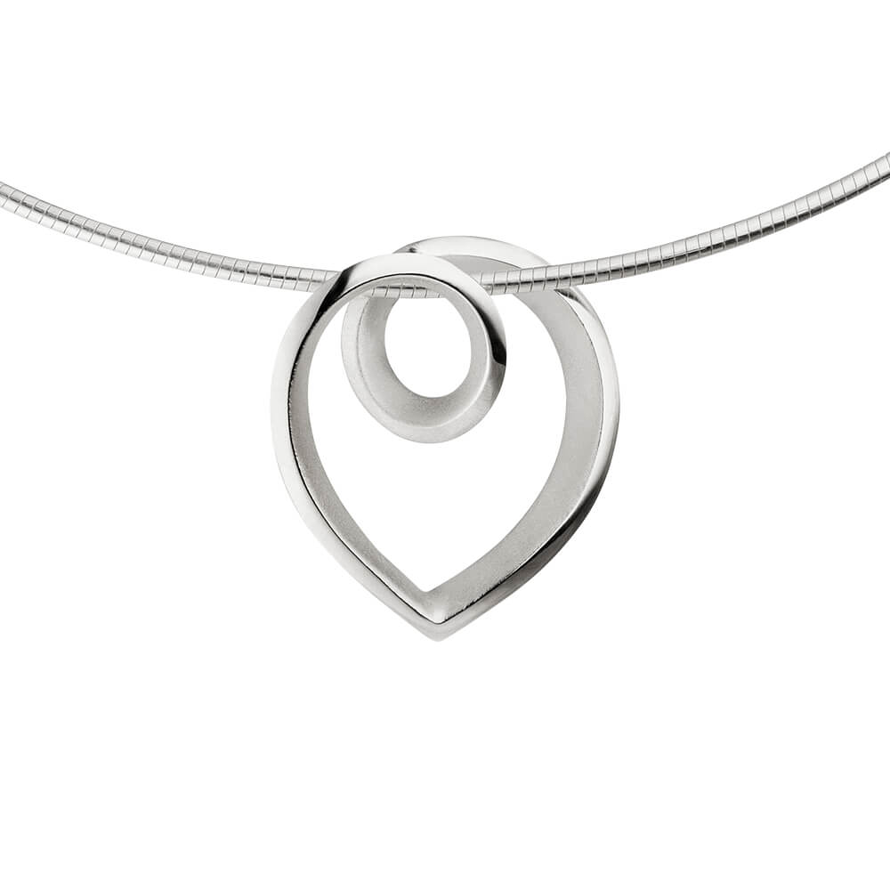 Silver Teardrop Pendant - The Nancy Smillie Shop - Art, Jewellery & Designer Gifts Glasgow