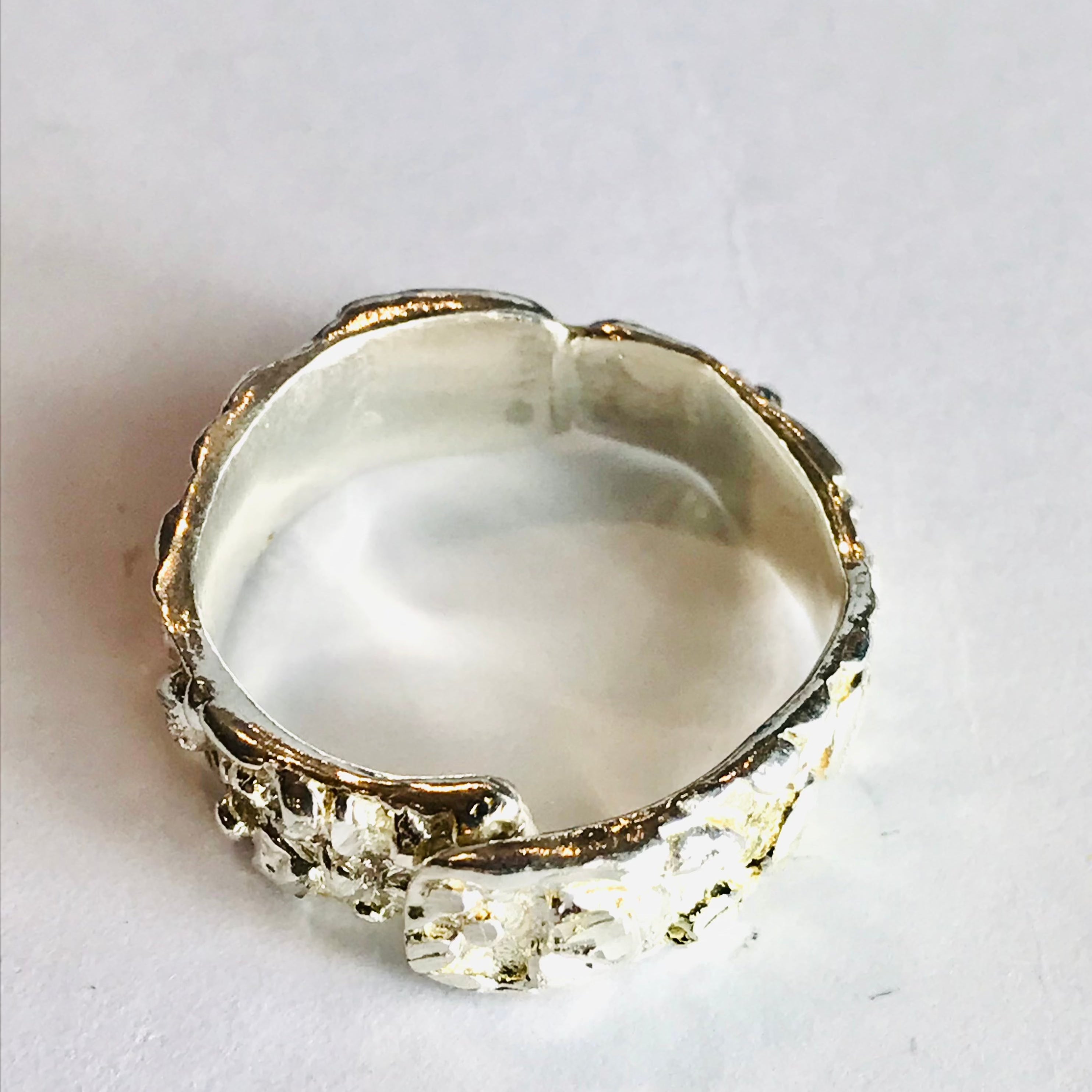 Silver Volcanic Ring - The Nancy Smillie Shop - Art, Jewellery & Designer Gifts Glasgow