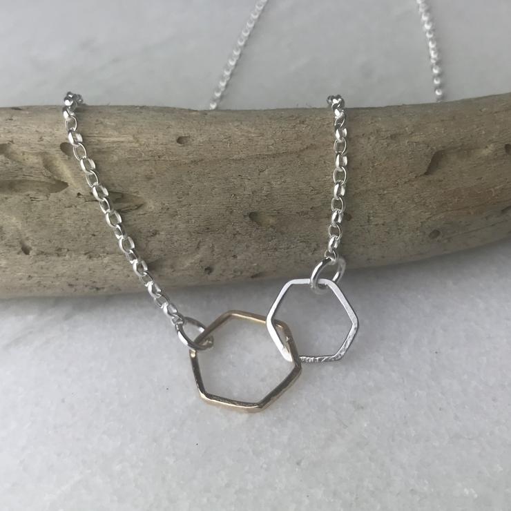 Small Honeycomb Necklace - The Nancy Smillie Shop - Art, Jewellery & Designer Gifts Glasgow