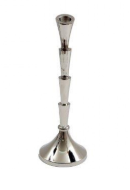 Small Silver Candle Stick 28cm | The Nancy Smillie Shop - Art, Jewellery & Designer Gifts Glasgow Scotland