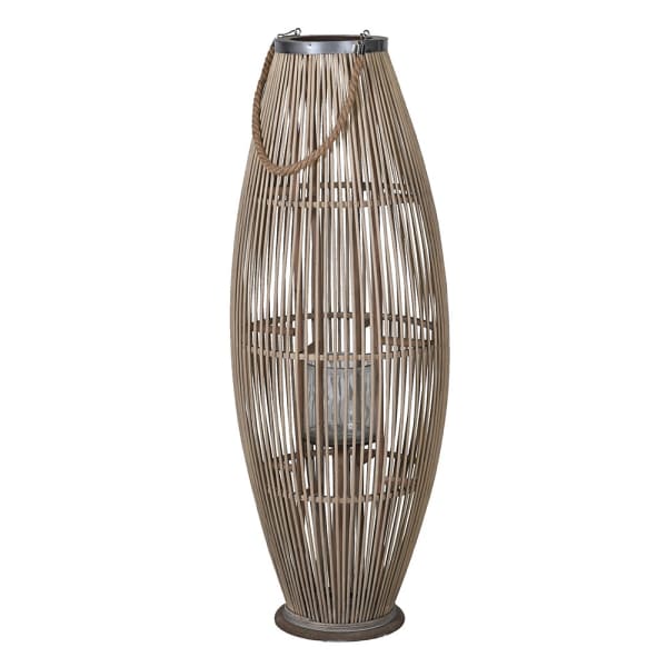 Small Slim Bamboo Lantern - All House & Home - Scotland