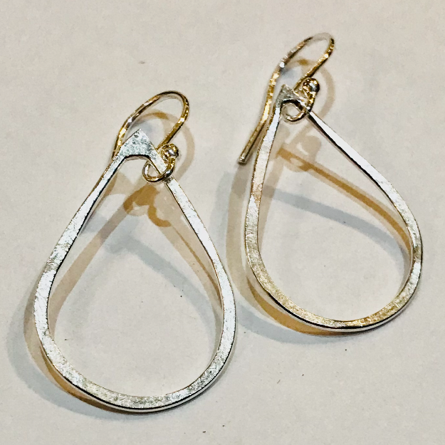 Small Teardrop Earrings - The Nancy Smillie Shop - Art, Jewellery & Designer Gifts Glasgow