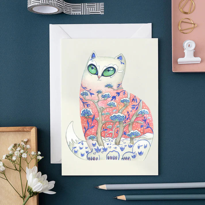 Snow Cat - All our cards! - we can send them for you. - Scotland