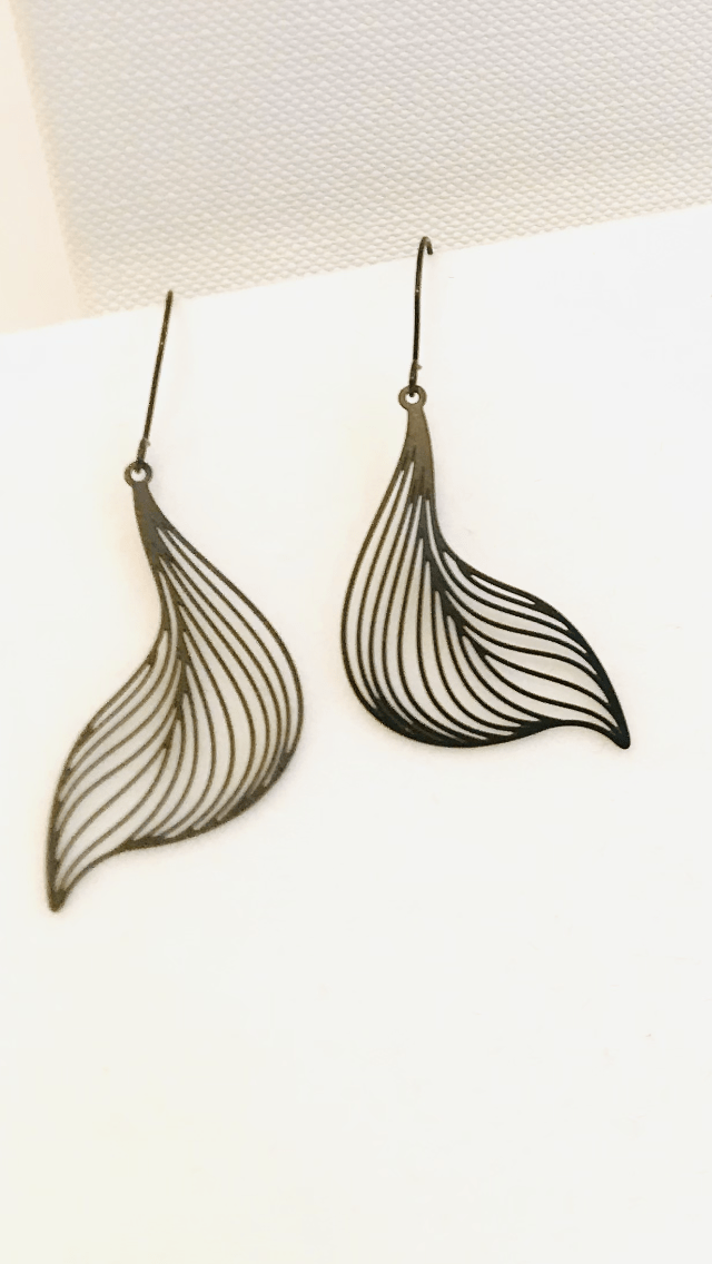 Soft Earrings S Black - The Nancy Smillie Shop - Art, Jewellery & Designer Gifts Glasgow