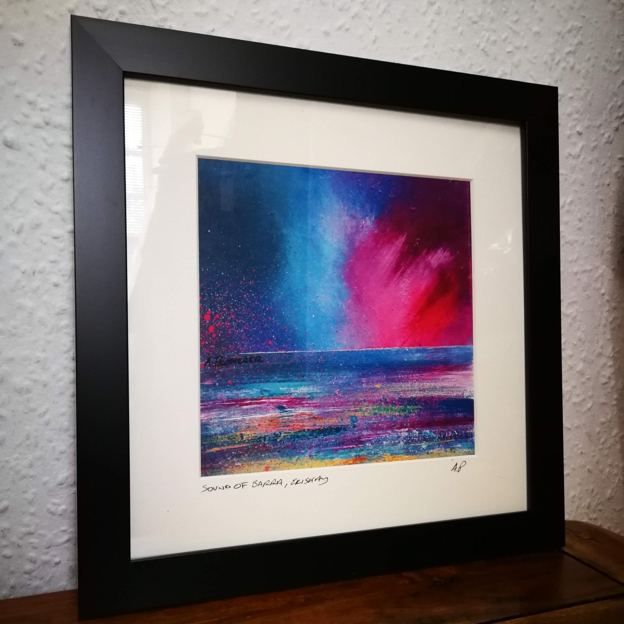 Sound of Barra Framed Print - The Nancy Smillie Shop - Art, Jewellery & Designer Gifts Glasgow