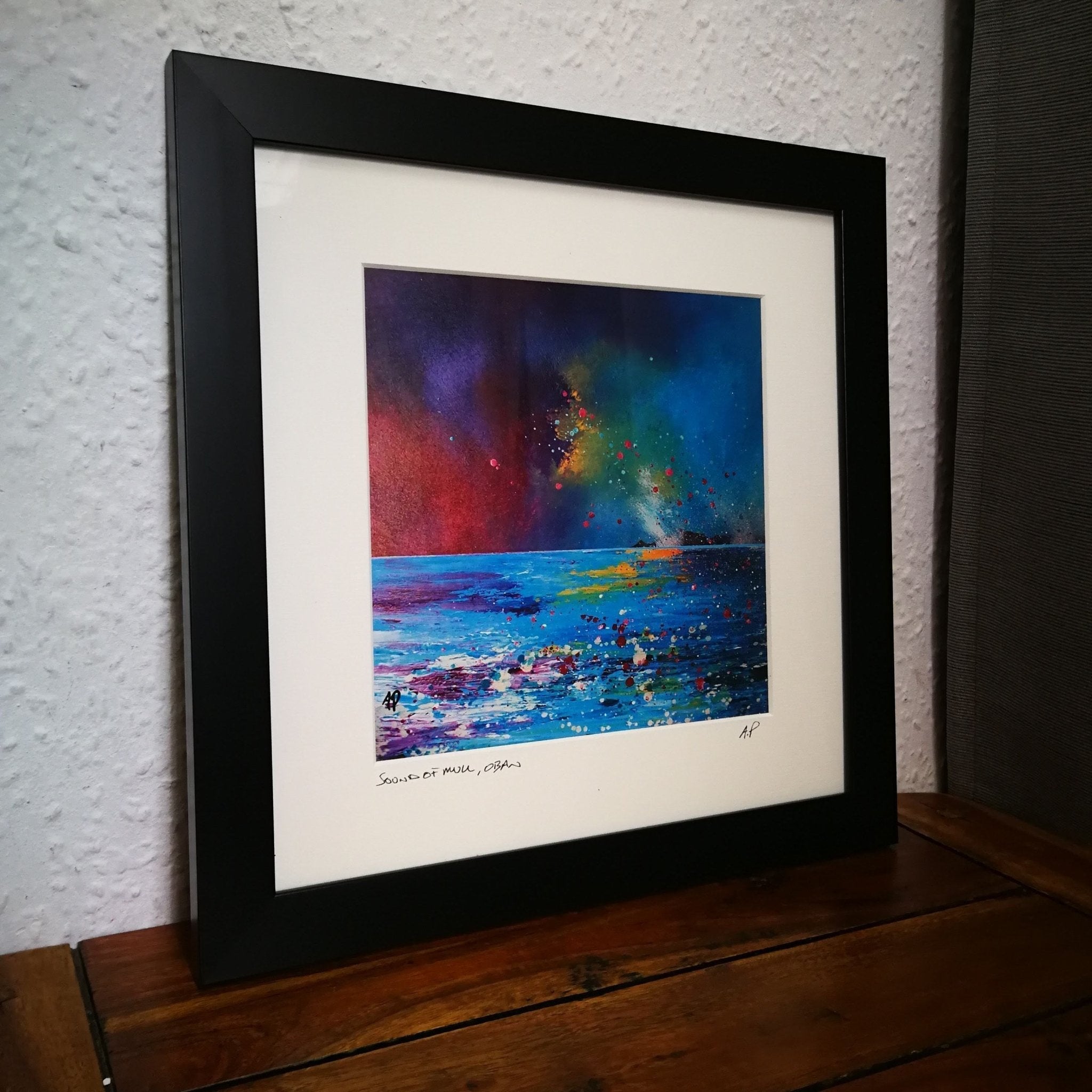 Sound of Mull, Oban Framed Print - The Nancy Smillie Shop - Art, Jewellery & Designer Gifts Glasgow