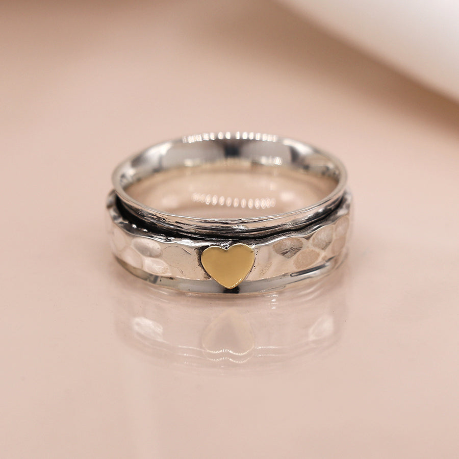 Spinning Ring with Heart - Jewellery - Scotland