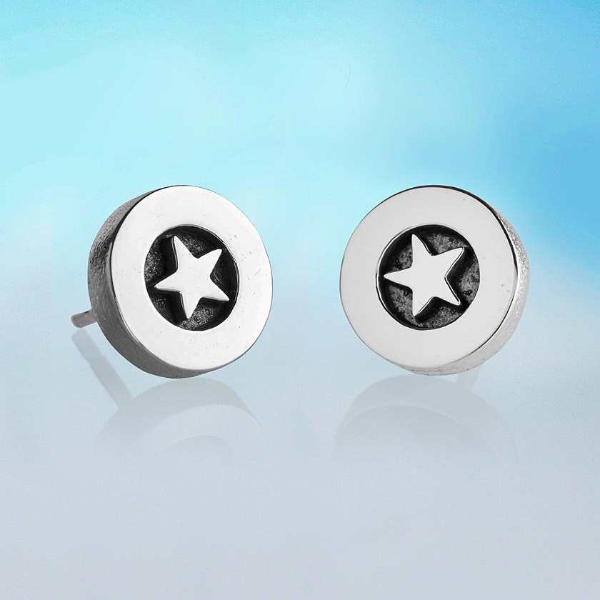 Star Studs - The Nancy Smillie Shop - Art, Jewellery & Designer Gifts Glasgow