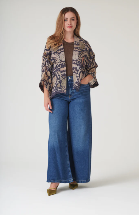 Susani Wool Kimono - Clothing - Scotland