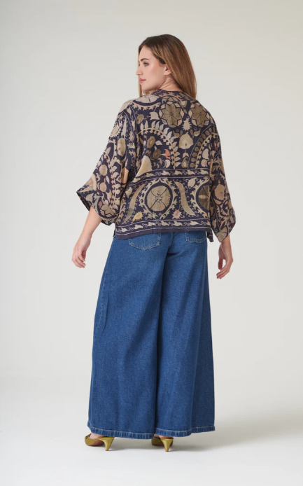 Susani Wool Kimono - Clothing - Scotland
