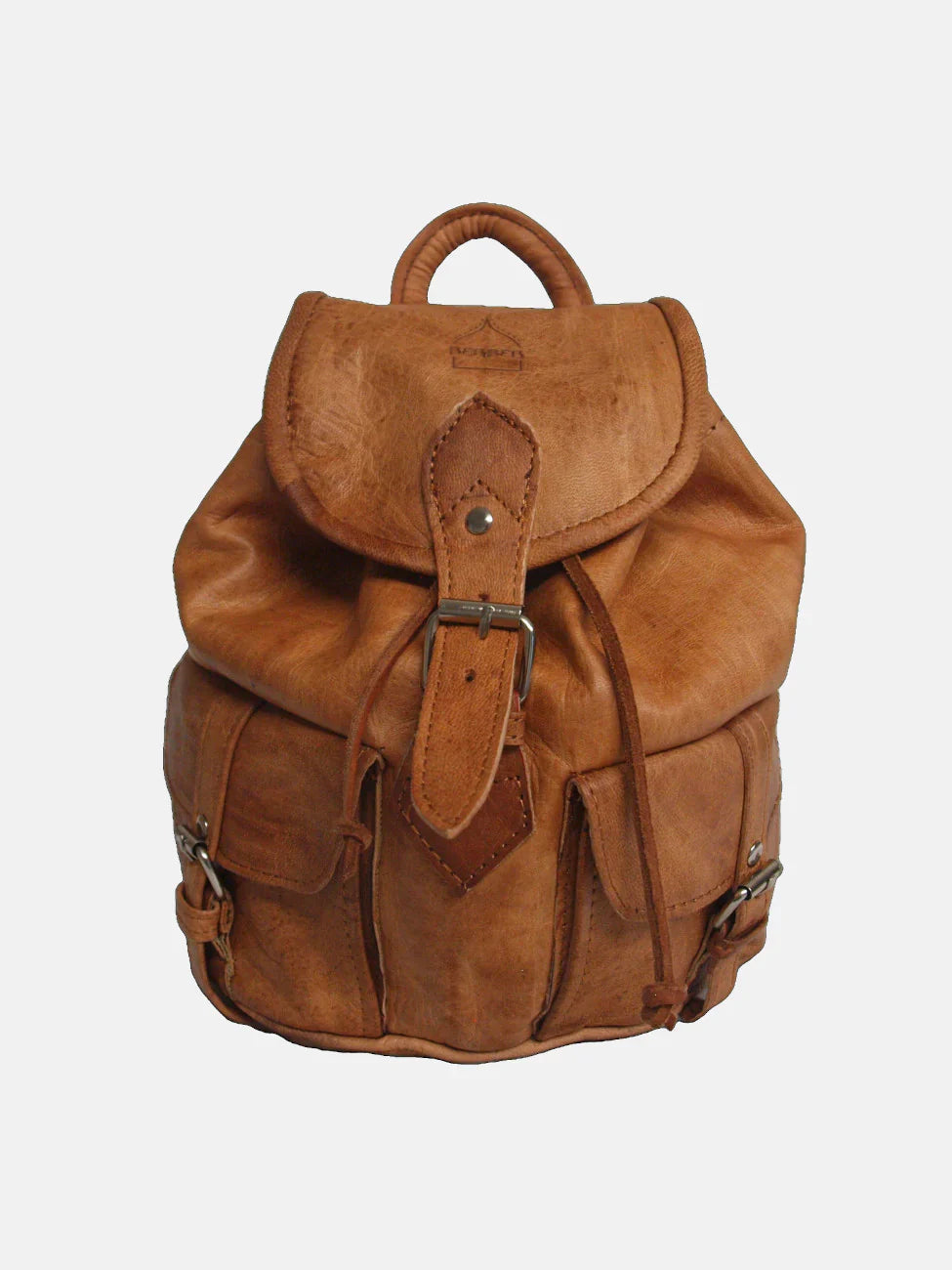 Tan Small Rucksack - Reversible Clutch Shoulder Camera - Bags of Bags! - Scotland