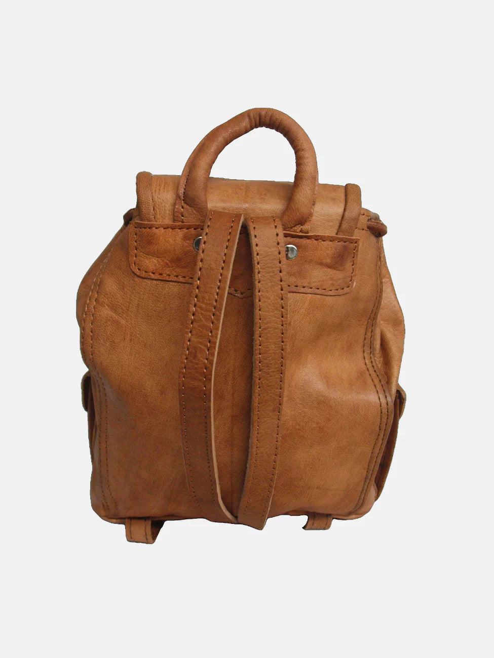Tan Small Rucksack - Reversible Clutch Shoulder Camera - Bags of Bags! - Scotland