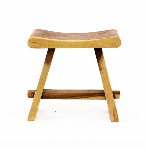Teak Stool - The Nancy Smillie Shop - Art, Jewellery & Designer Gifts Glasgow