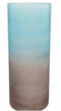 Teal Ombre Vase Large - The Nancy Smillie Shop - Art, Jewellery & Designer Gifts Glasgow