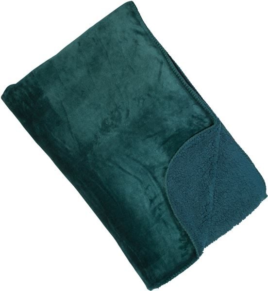 Teal Softest Fleece Throw - The Nancy Smillie Shop - Art, Jewellery & Designer Gifts Glasgow