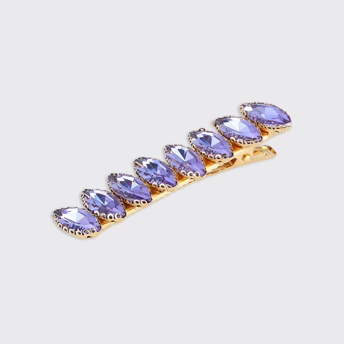 Teardrop Jewelled Hair Clip: Blue - Gifts Under £10 - Scotland