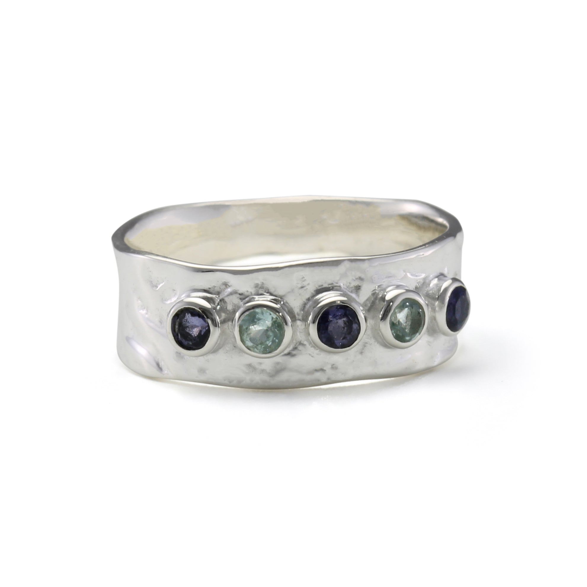 Topaz & Iolite Ring - The Nancy Smillie Shop - Art, Jewellery & Designer Gifts Glasgow