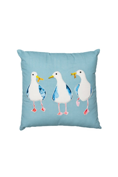Trinity of Seagulls Cushion - All House & Home - Scotland