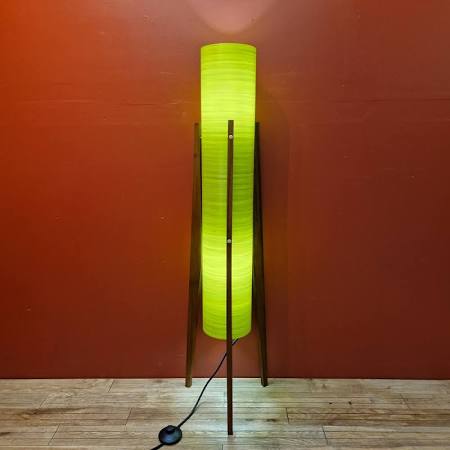 Turquoise Floor standing Rocket Lamp - All Lighting - Scotland