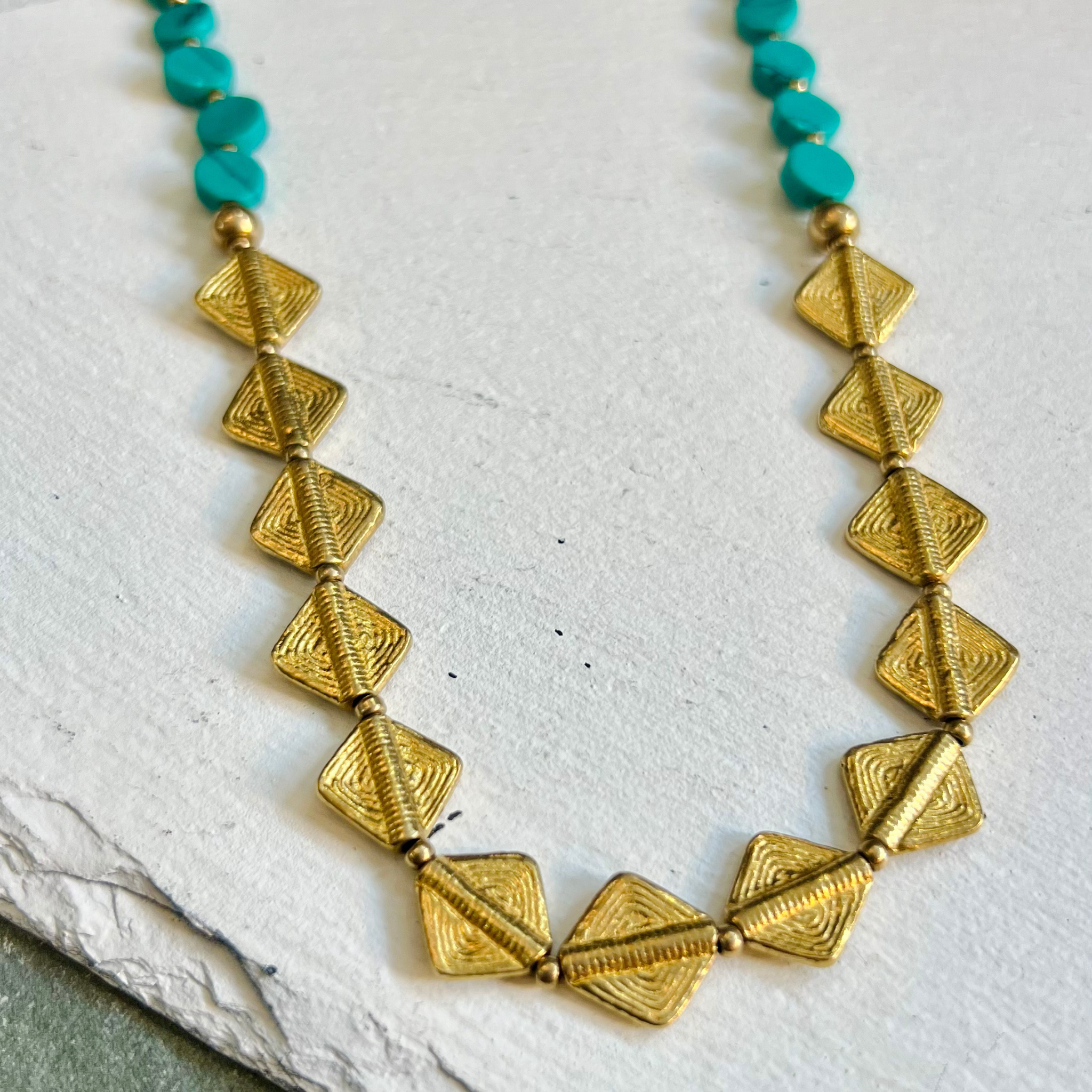 Turquoise Gini Necklace - ALL ITEMS - Scotland