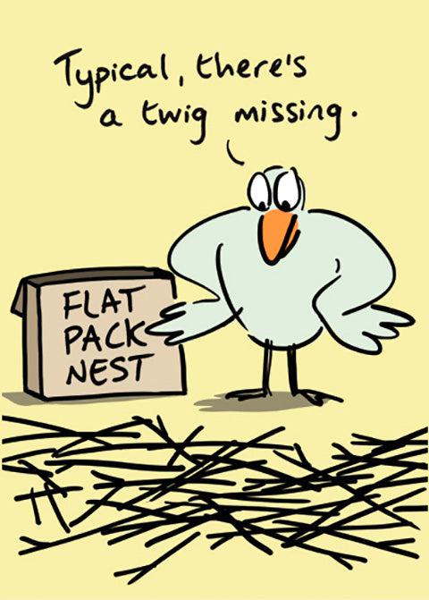 Twig Card - The Nancy Smillie Shop - Art, Jewellery & Designer Gifts Glasgow