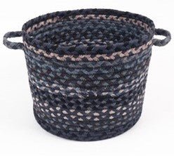 Utility Basket - Indigo 23cm x 18cm - The Nancy Smillie Shop - Art, Jewellery & Designer Gifts Glasgow