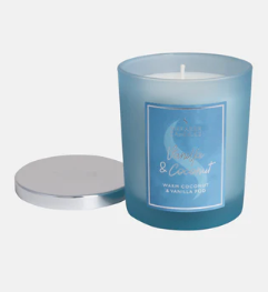 vanilla and coconut candle jar with lid - All House & Home - Scotland