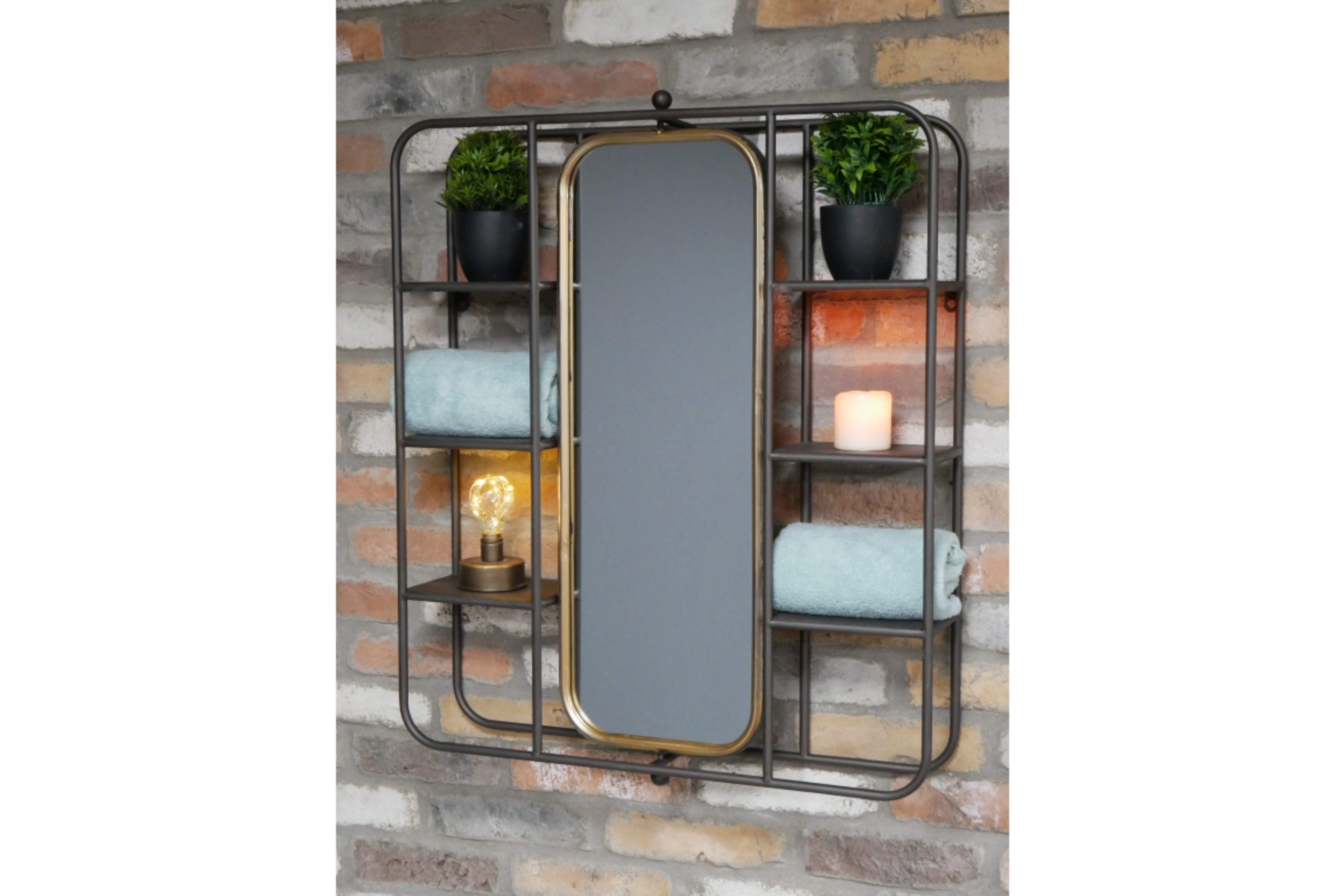 Wall Unit with Mirror | The Nancy Smillie Shop - Art, Jewellery & Designer Gifts Glasgow Scotland