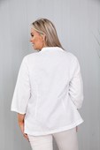 White Cotton & Linen Jacket - The Nancy Smillie Shop - Art, Jewellery & Designer Gifts Glasgow