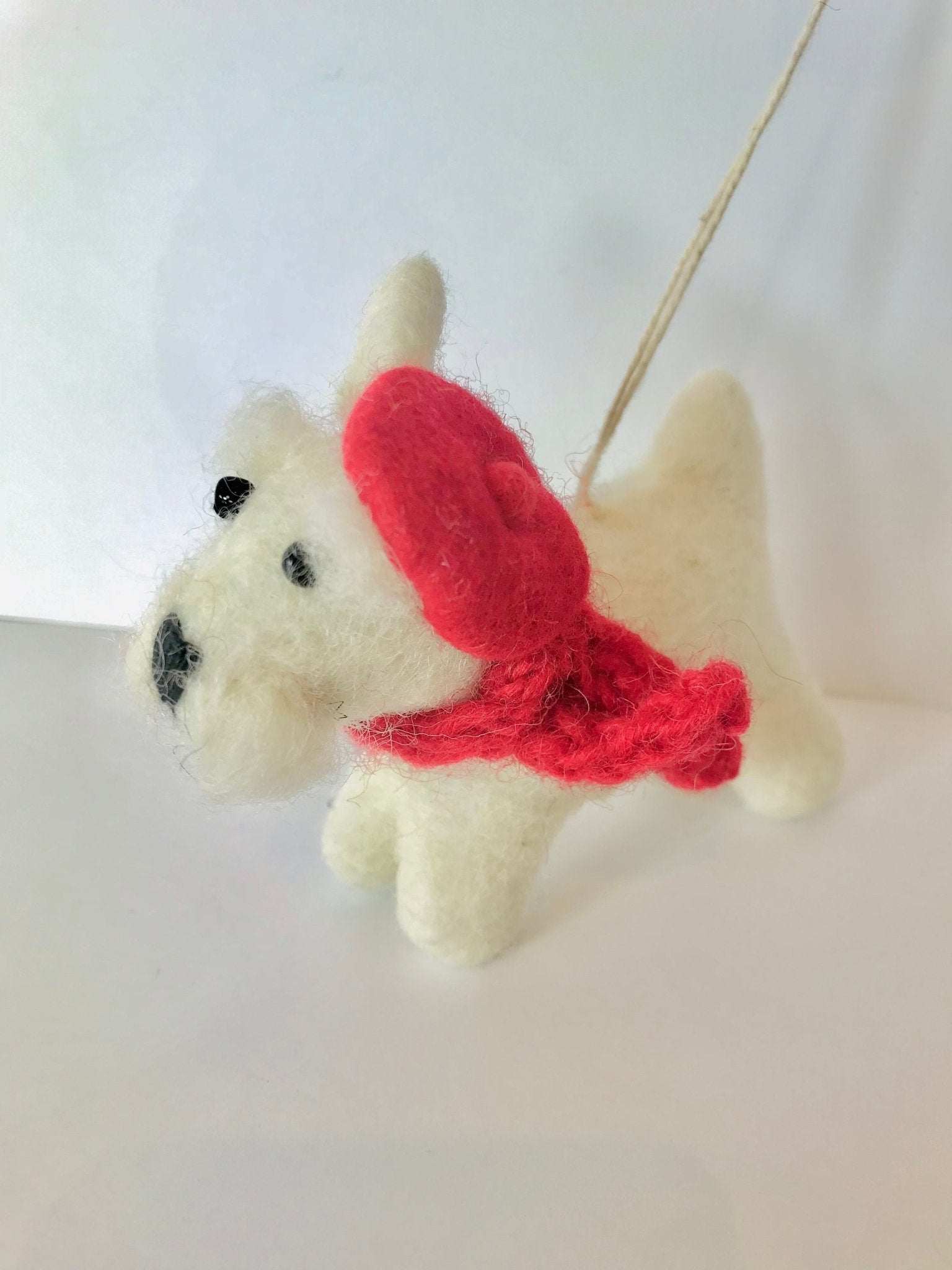 White Scottie Tam - The Nancy Smillie Shop - Art, Jewellery & Designer Gifts Glasgow