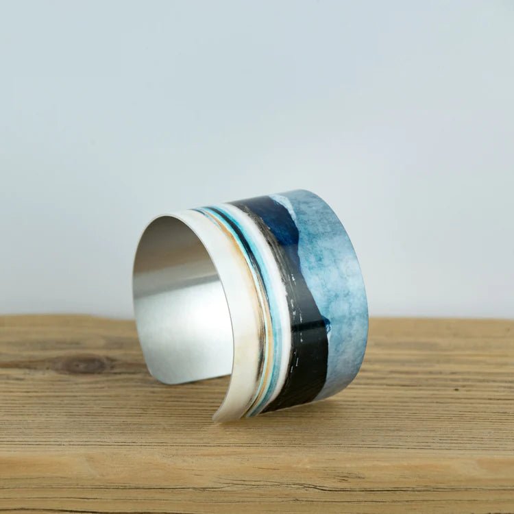 Winter Luskentyre Bangle - The Nancy Smillie Shop - Art, Jewellery & Designer Gifts Glasgow