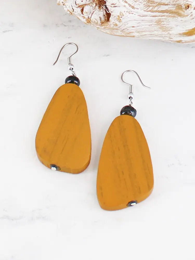 wooden pebble earrings - Jewellery - Scotland