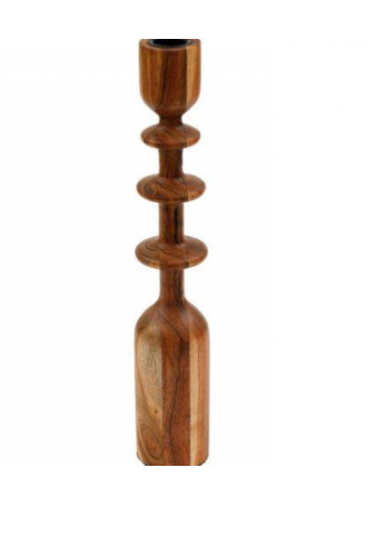 wooden taper candle holder large - All House & Home - Scotland