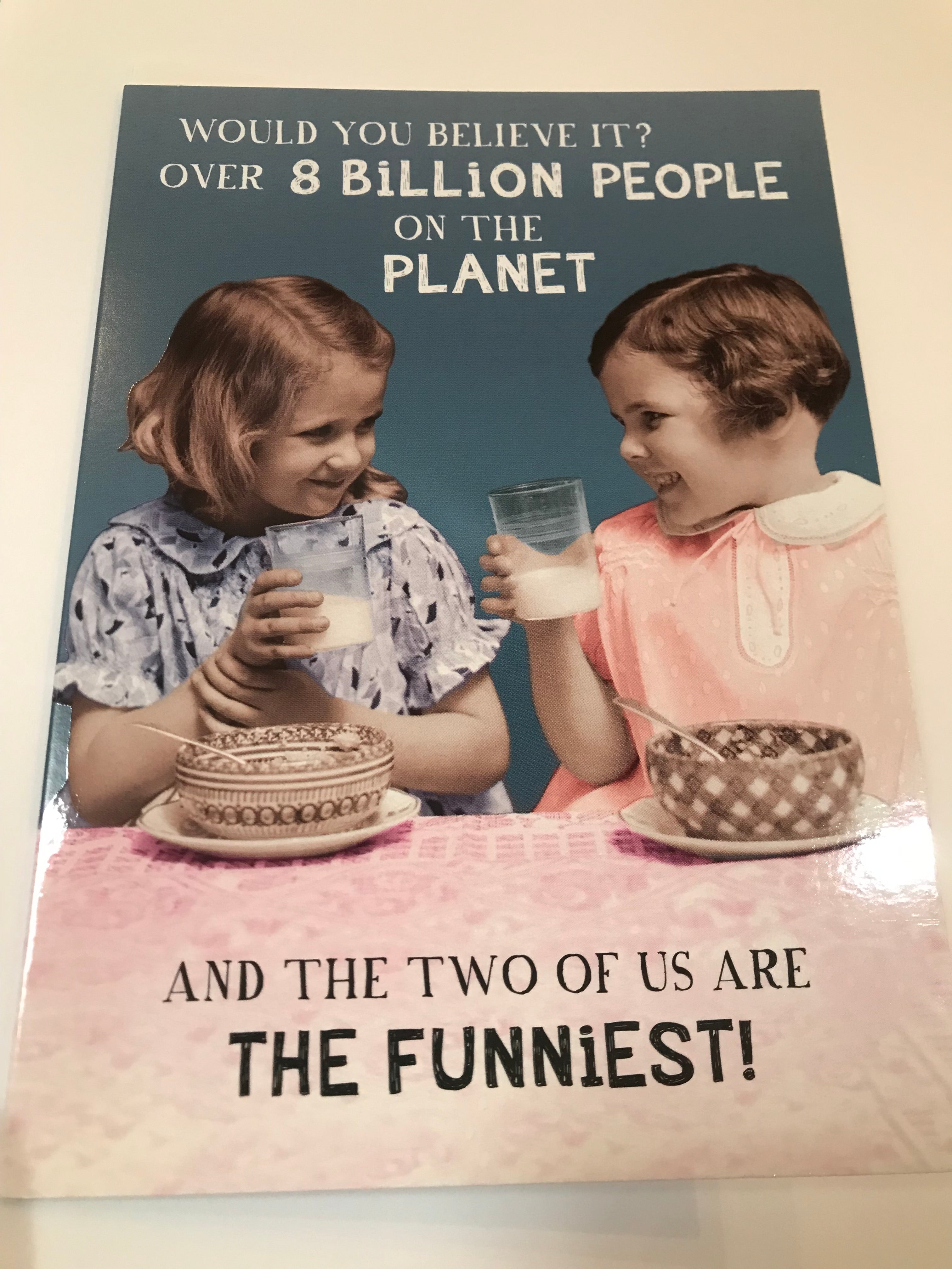 Would You Beleive it? Card | The Nancy Smillie Shop - Art, Jewellery & Designer Gifts Glasgow Scotland