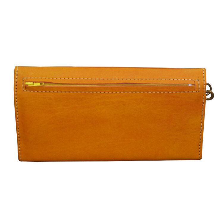 Yellow Leather Decorative Purse - The Nancy Smillie Shop - Art, Jewellery & Designer Gifts Glasgow