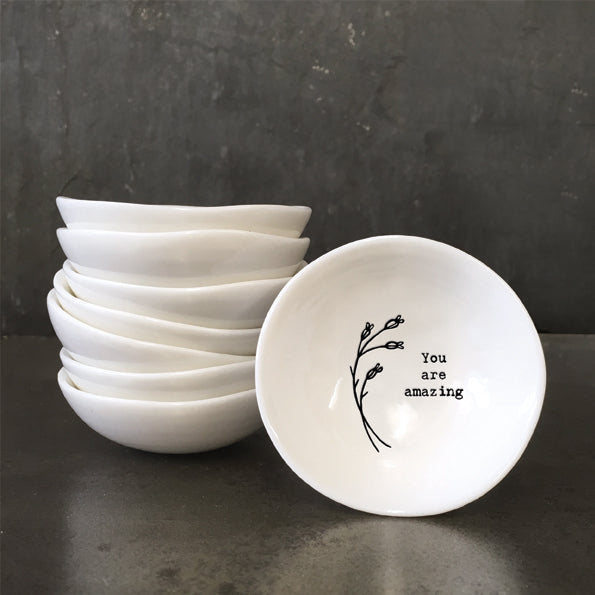 "You are Amazing" Bowl - The Nancy Smillie Shop - Art, Jewellery & Designer Gifts Glasgow