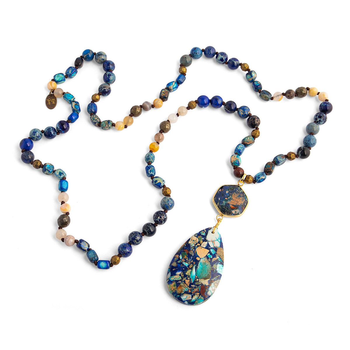The Blue Jasper Necklace