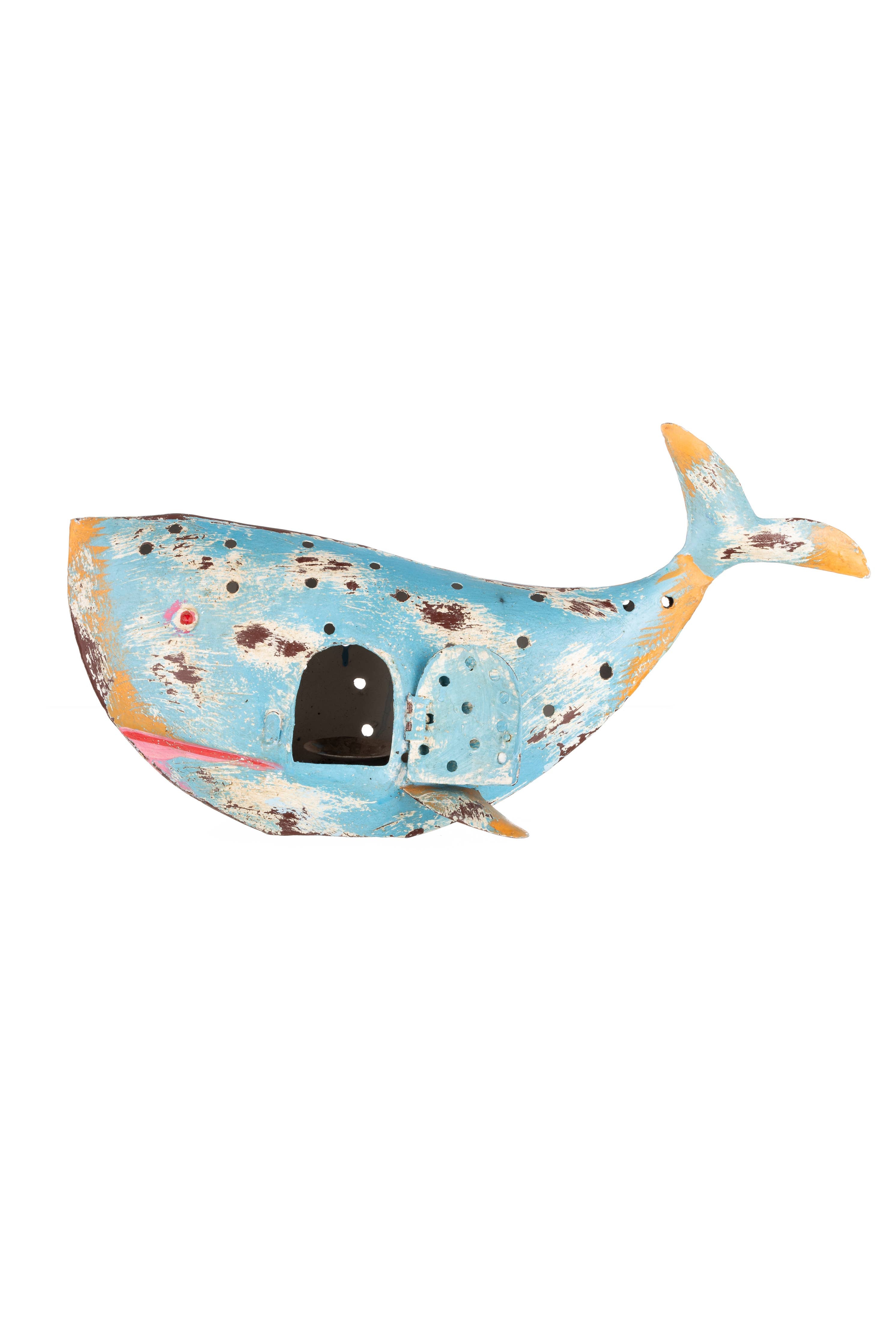 Cerulean Whale Tea Light