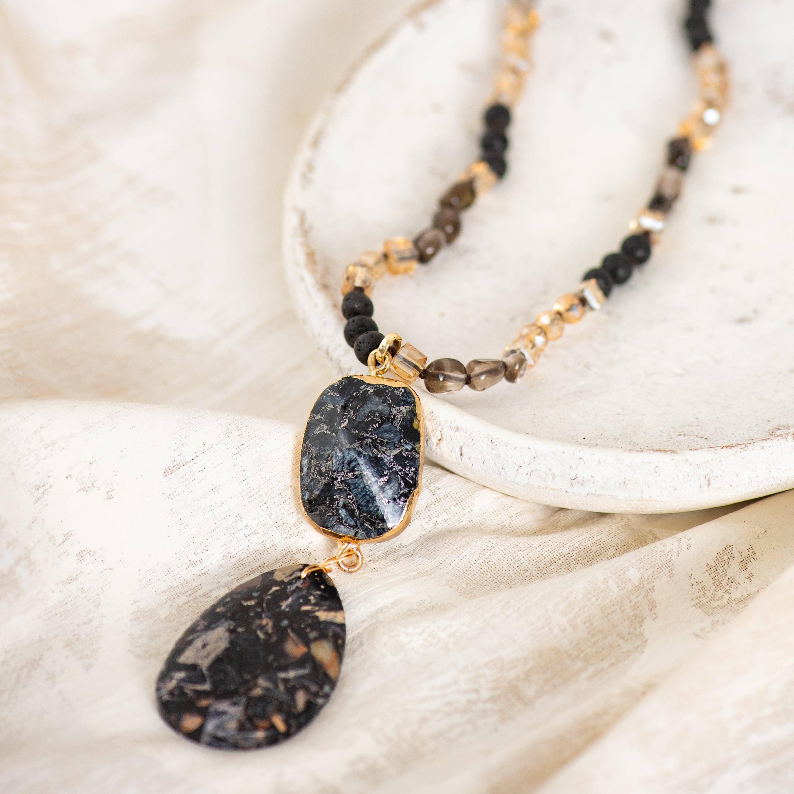 Black Jasper Necklace