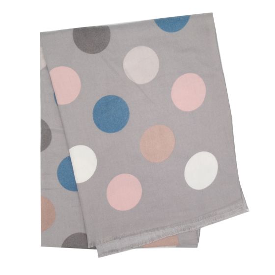 Silver Dots Scarf - The Nancy Smillie Shop - Art, Jewellery & Designer Gifts Glasgow