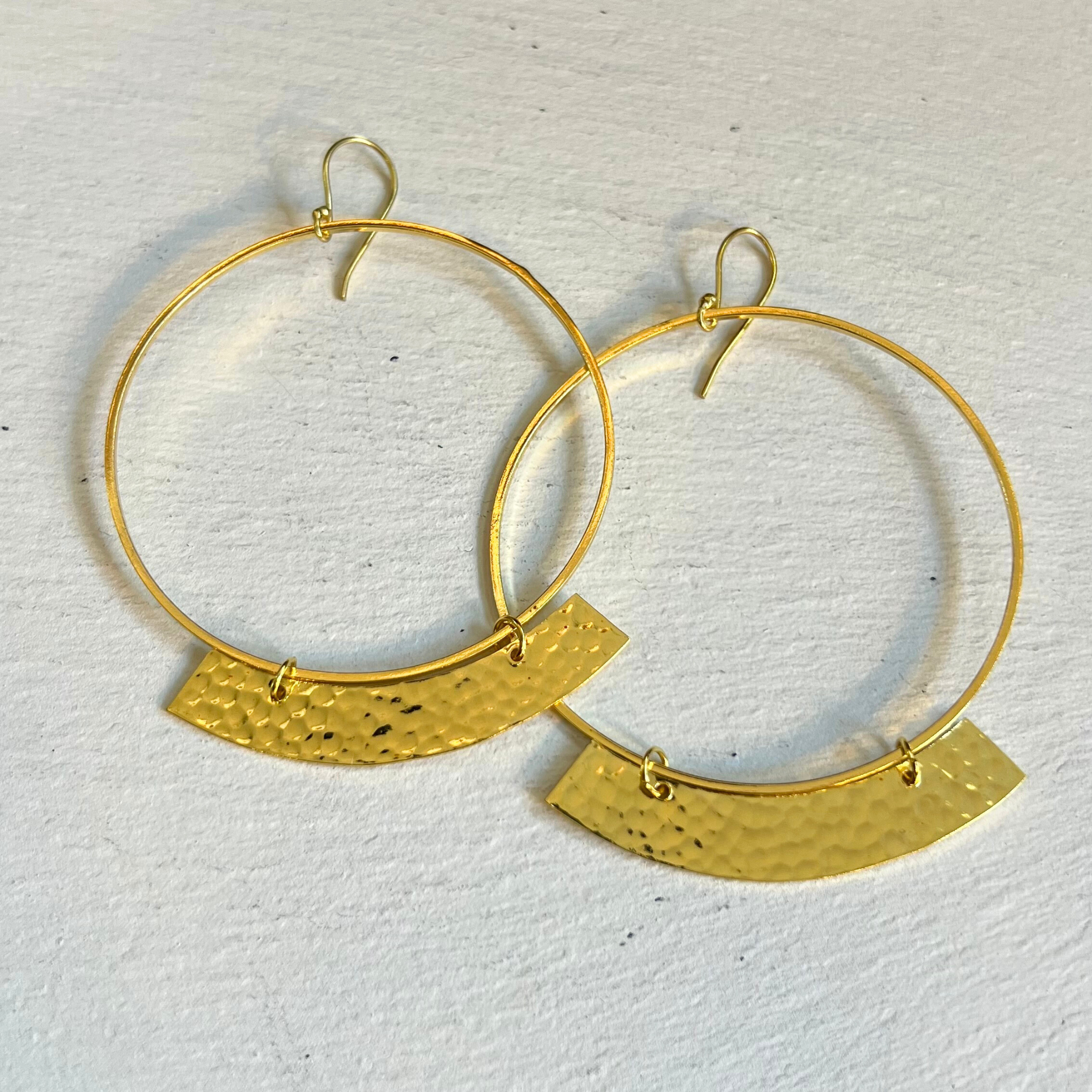 Moon Loop Earrings