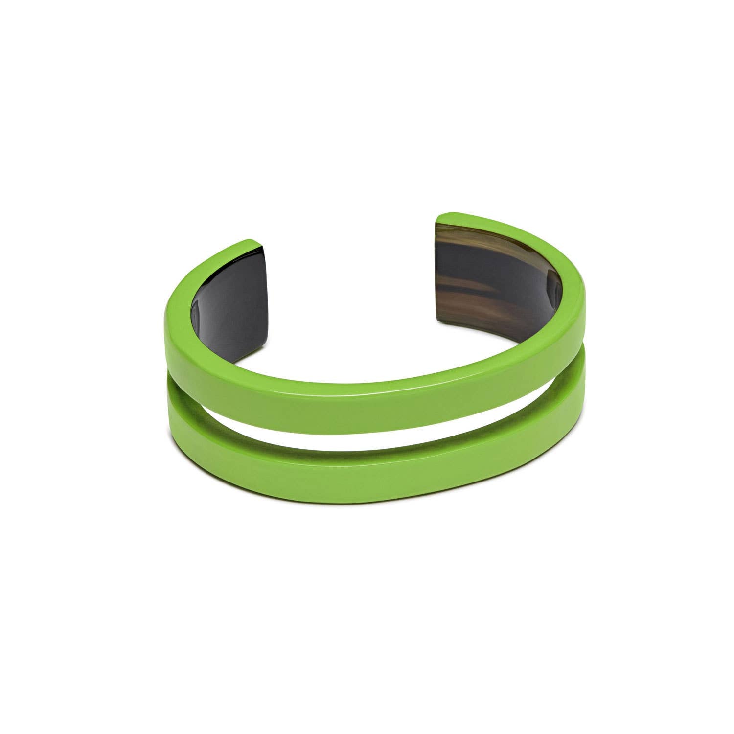 Green horn Cuff Bracelet summer jewelry mothers day gift
: Medium