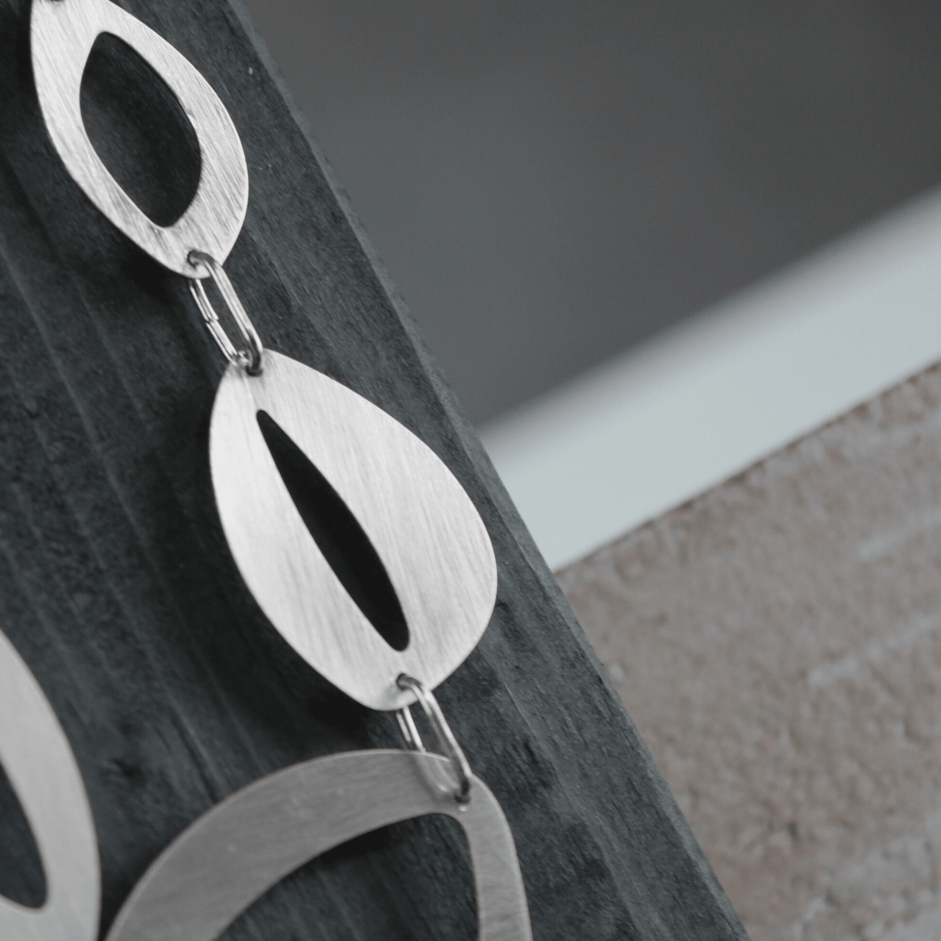 Alaya IN:STORE Short Asymmetrical Necklace Silver Plating
