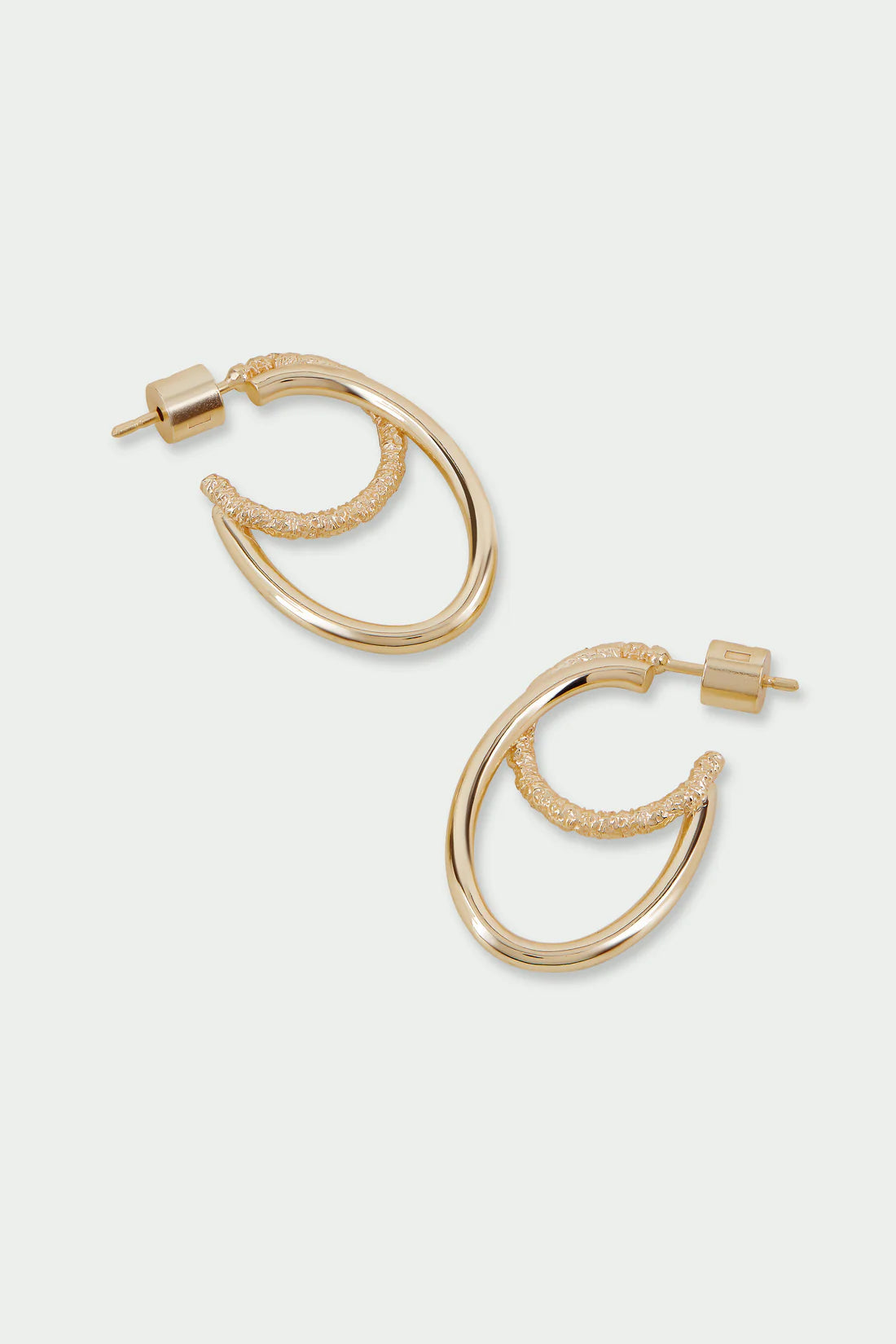 Gold rhythm earrings