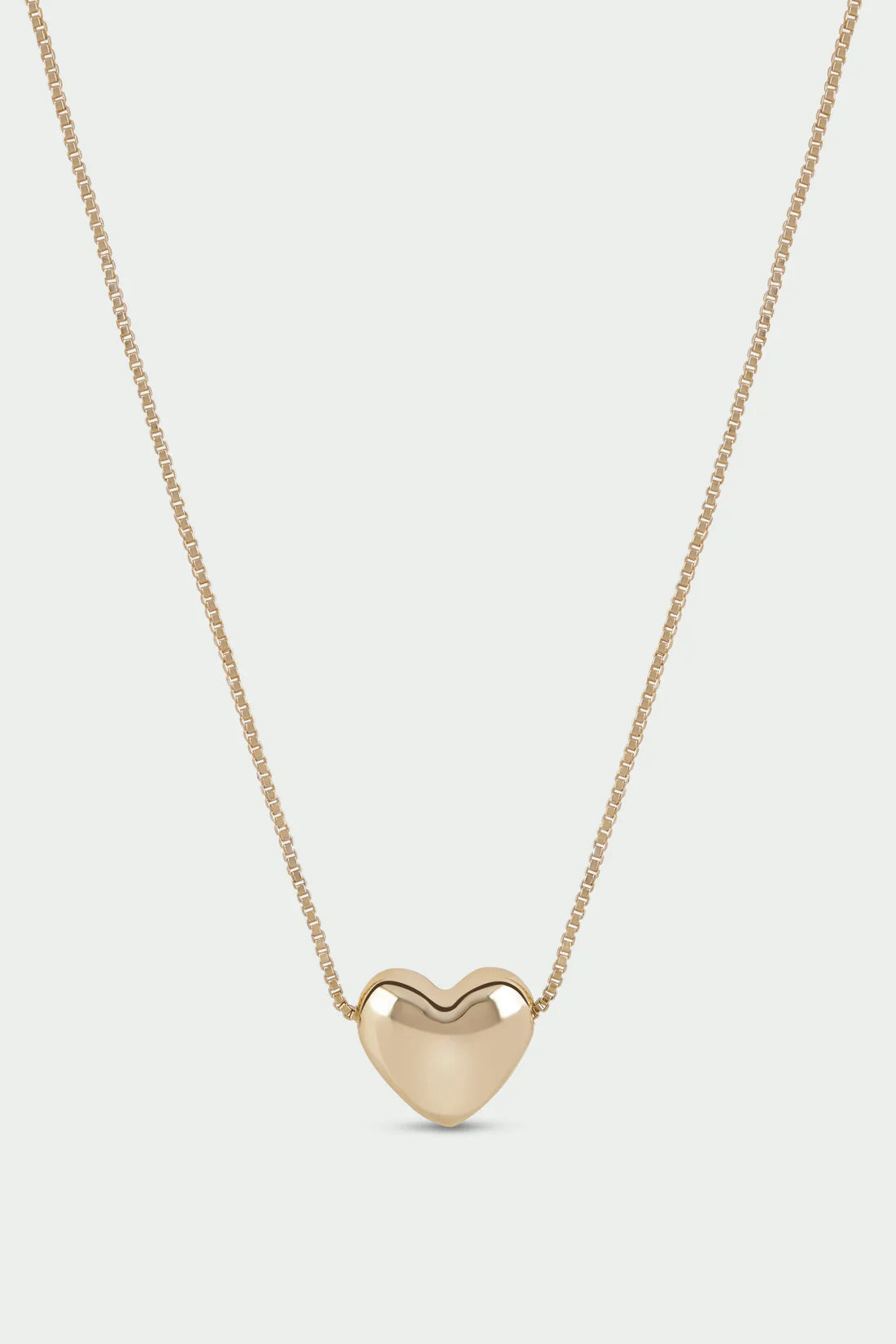 Gold promise necklace