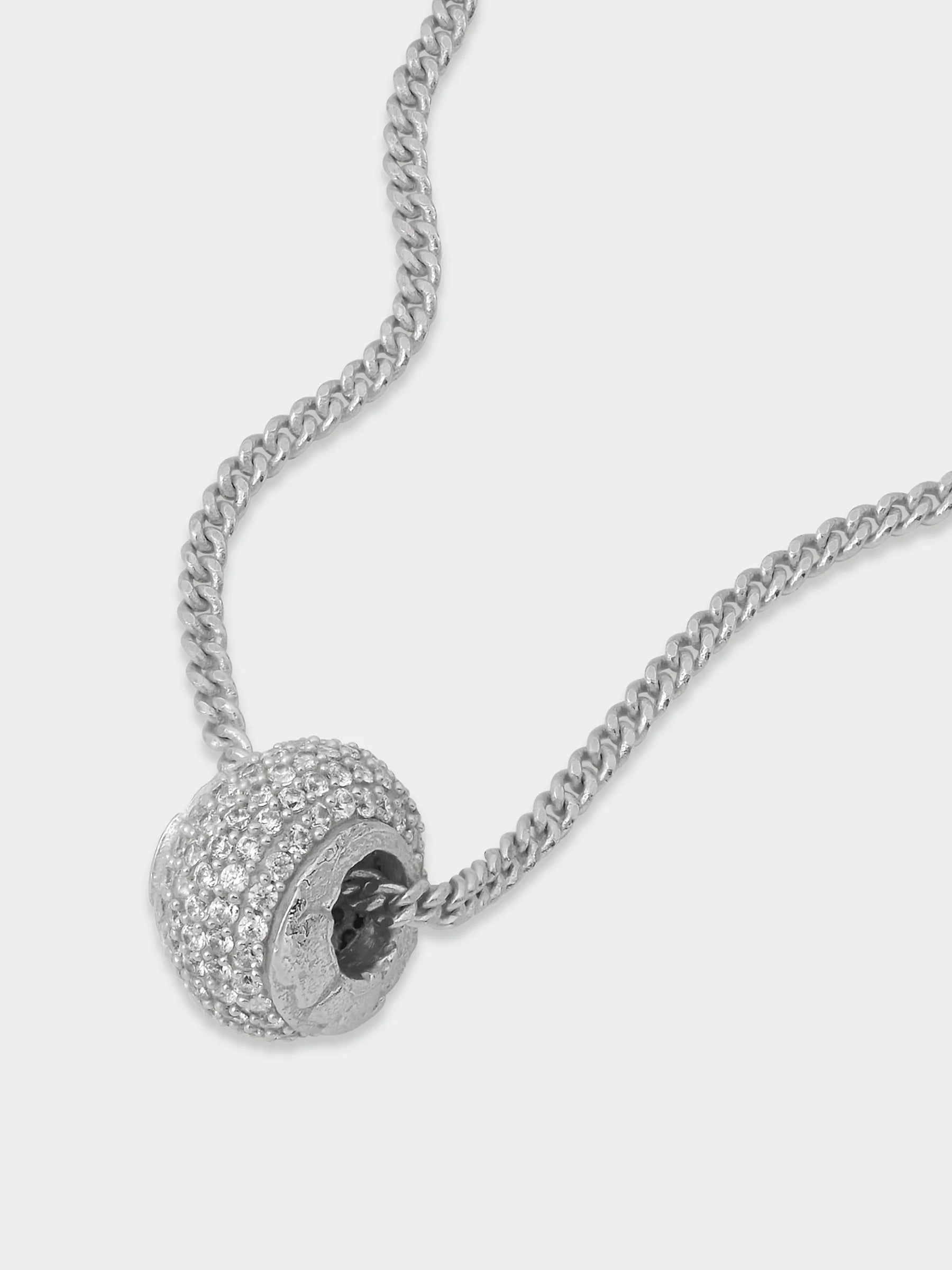 Silver Glint Necklace