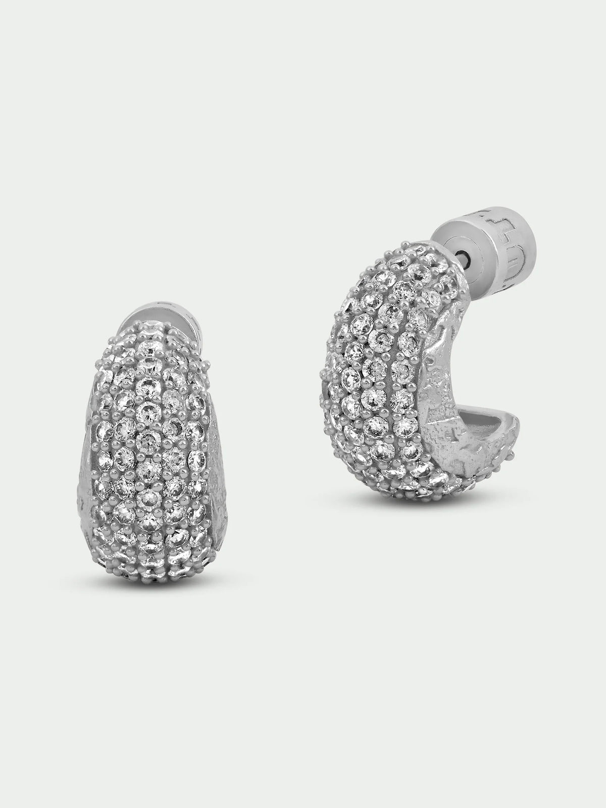 Silver Glint earrings