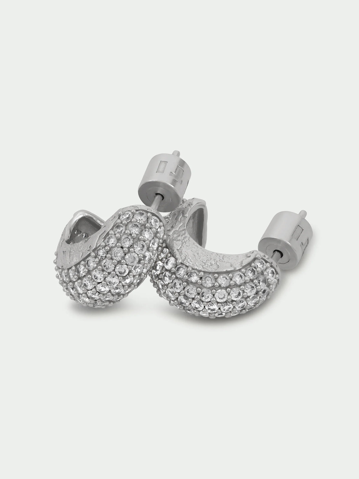 Silver Glint earrings