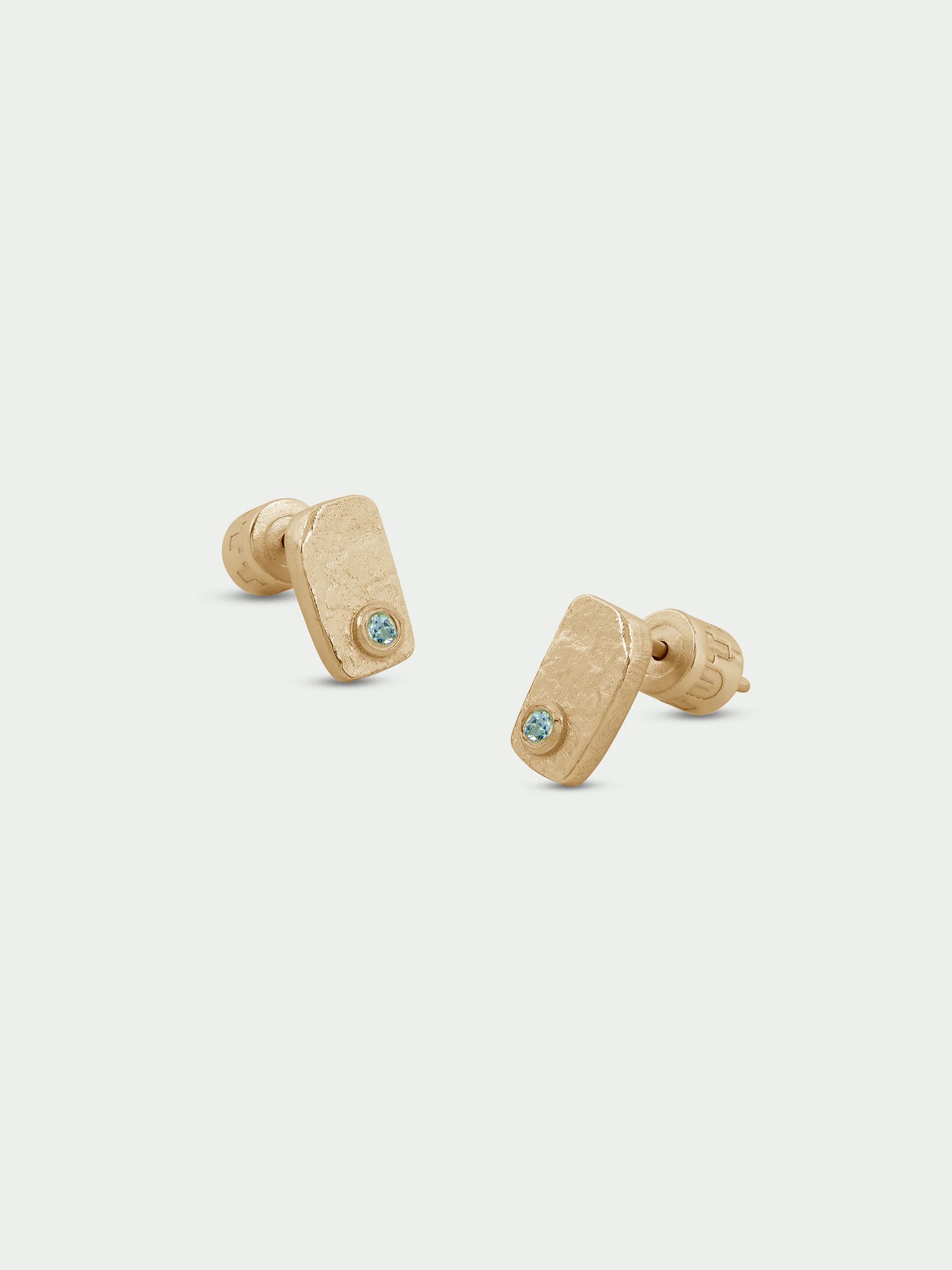 Blue Topaz Birthstone Earrings