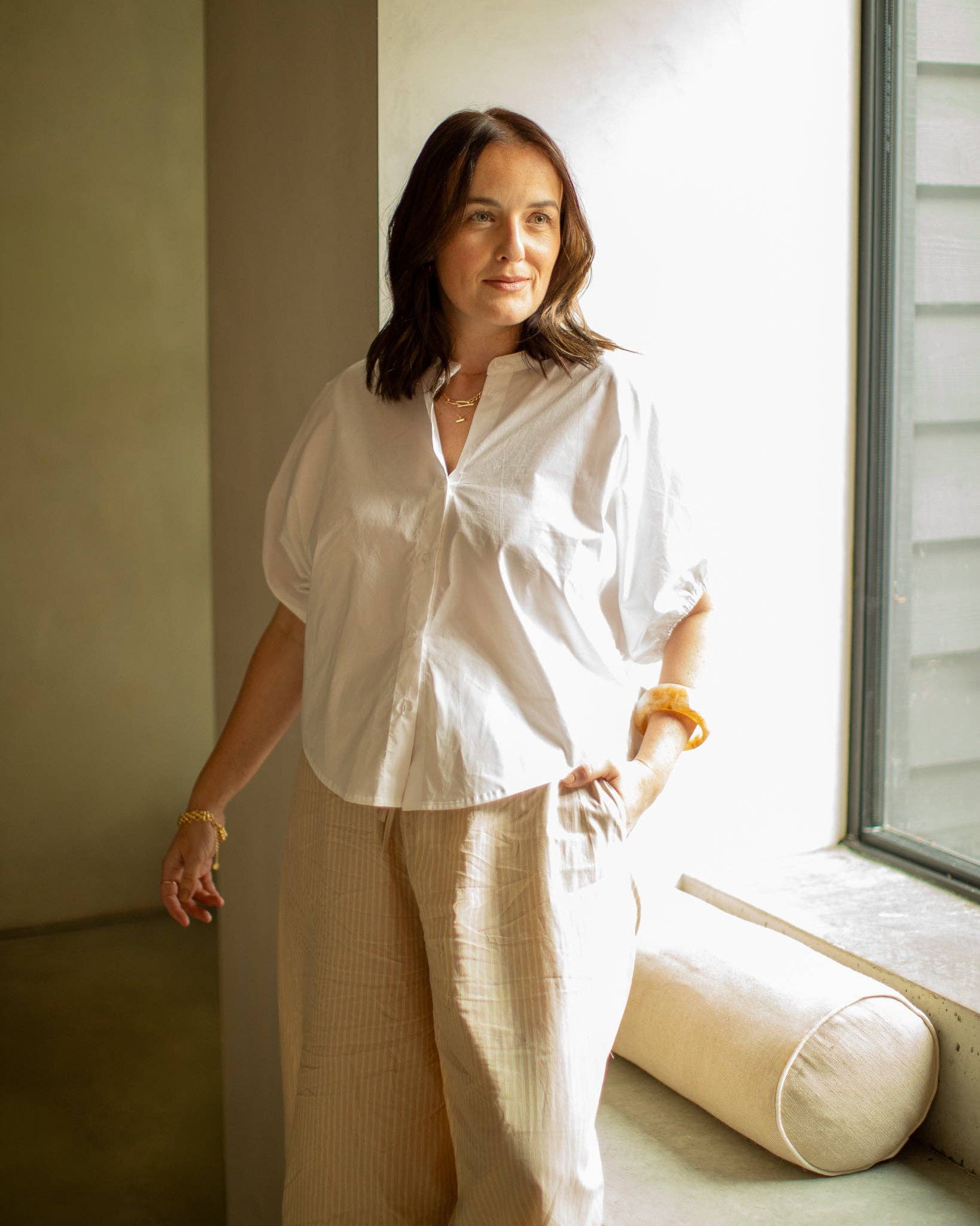 Alma Shirt | White